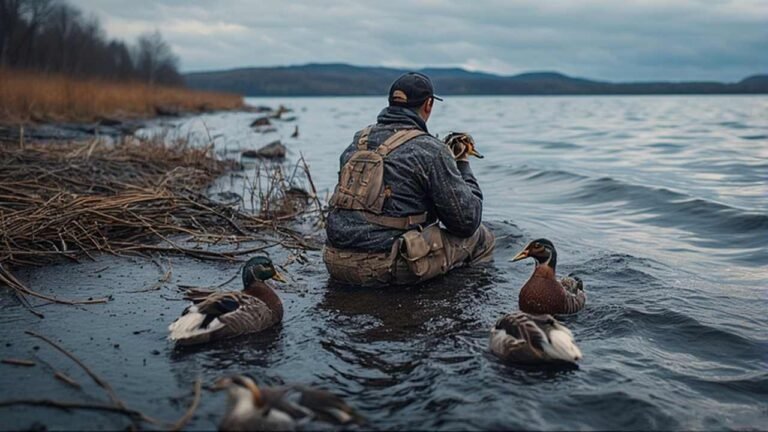 Vermont waterfowl hunters on Lake Champlain