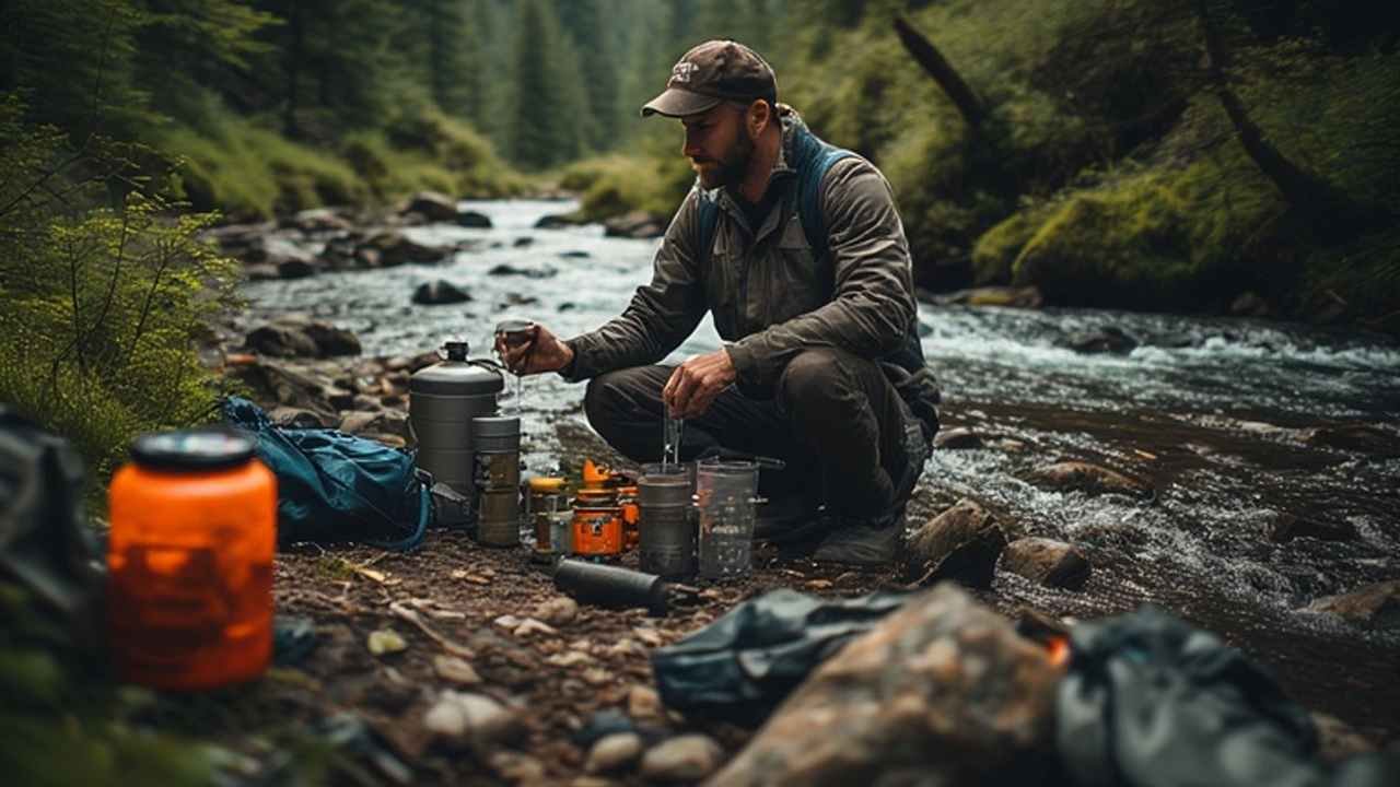 Outdoor survival skills and wilderness safety techniques