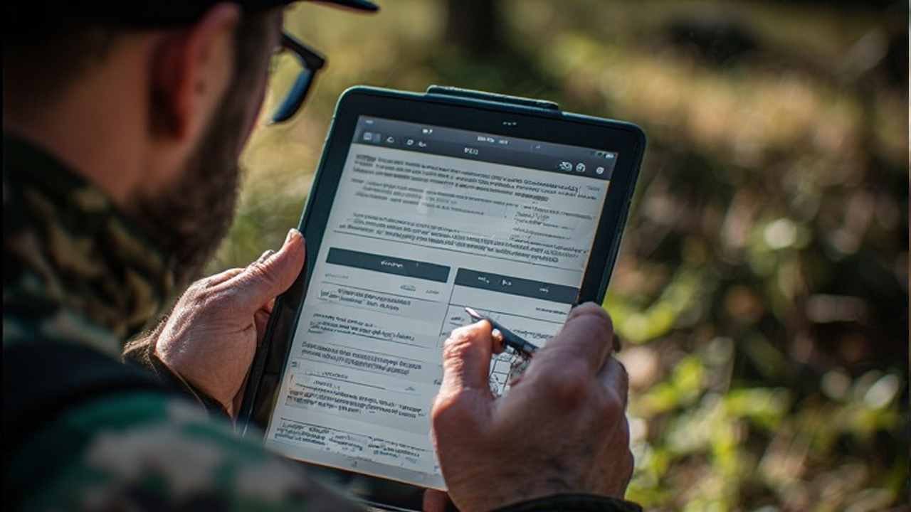 Hunter buying South Carolina deer and turkey tags online