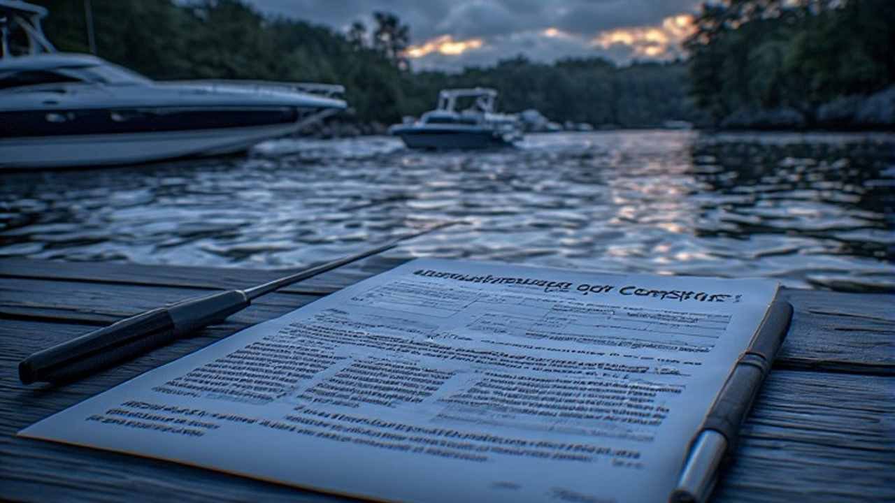 Pennsylvania Fish and Boat Commission with license document