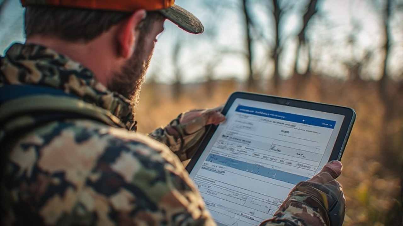 Rhode Island hunting license fee chart for residents and nonresidents