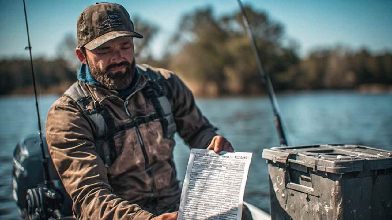 Wisconsin fishing license fee chart showing resident and nonresident costs