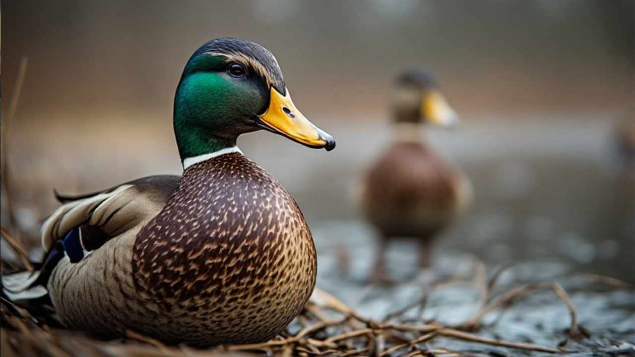 Connecticut duck season waterfowl hunter in coastal marsh at sunrise