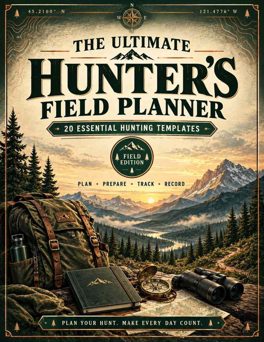 Ultimate Hunting Planner Bundle cover page